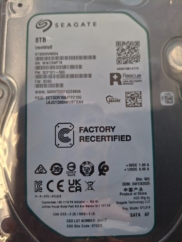Seagate ironwolf nas - seagate,