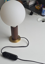 Modern Table Lamp Globe Shade