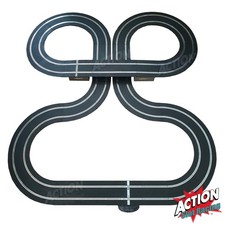 Scalextric Sport 1:32 Track Set - Layout With Bridge AS01