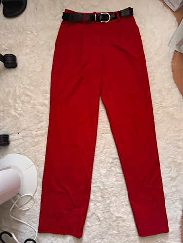 Zara women red high - red,
