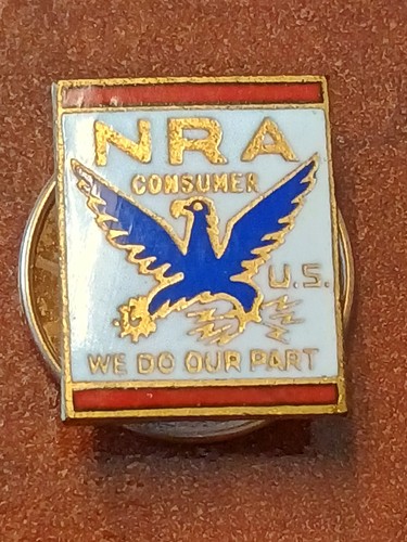 Vintage enameled nra - vintage, consumer