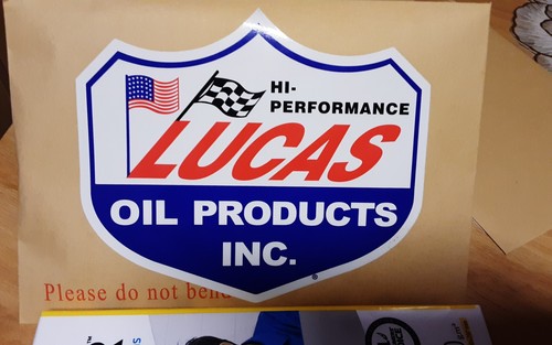 Lucas oil stickers large - stickers,