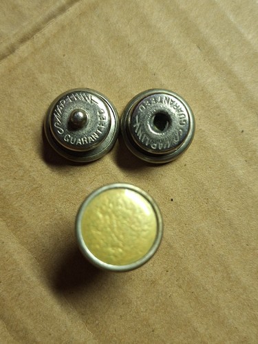 Antique snap link cuff links - antique, "snap
