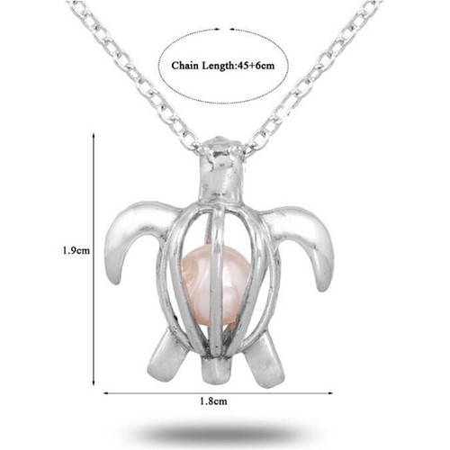 Pearl cage locket pendant - locket,
