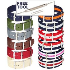 Military Canvas Watch Strap