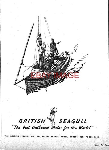 C1959 advert british - advert, seagull