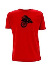 Adventure Bike T Shirt Graphic Tour Motorcycle Off Road Holiday Dirt Trail Biker