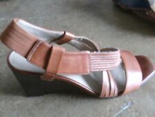 Marks and Spencer Tan Ladies Summer Sandals Size 4