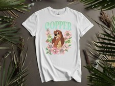 Copper Dog Floral Retro The
