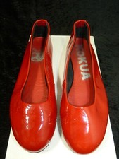 Kokua Taylor Women Red Patent Leather Ballet Flats Ballerina Shoe Uk 3 Eu 36