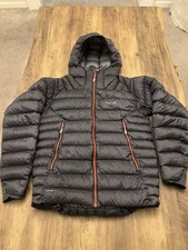 Rab Electron Puffer Hooded Jacket - Mens - Medium - Beluga Grey
