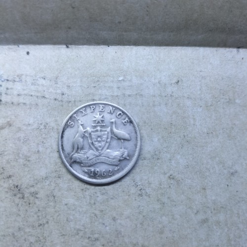 1962 sixpence australia - -,