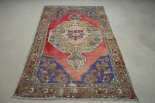Turkish Area Rug, 4,4x7,2 ft