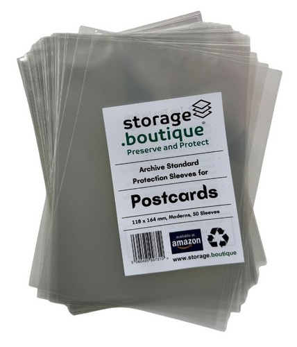 Postcard protection sleeves - protection,