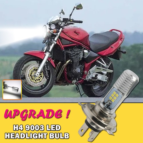 Bright white led headlight - h4,