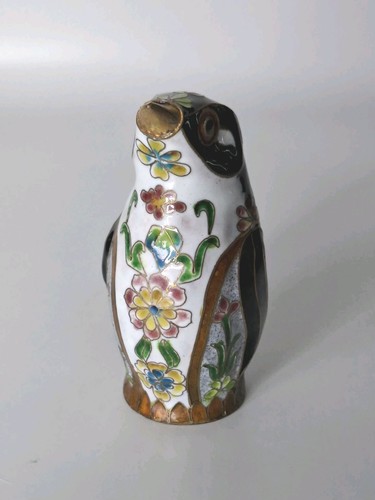 Chinese cloisonn penguin - cloisonn'e,
