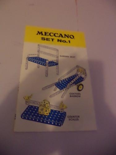 Meccano set old - meccano,