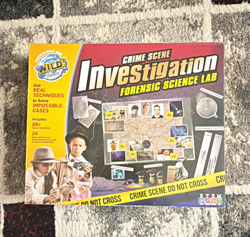 Wild science crime scene - wild!,