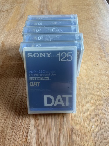 Sony pro dat plus 125 - tapes, x