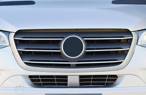 Front grille chrome - chrome, stainless
