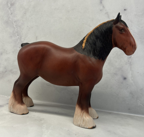 Beswick bay brown clydesdale - bay,