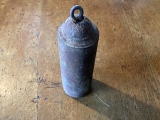 longcase clock original cast iron weight