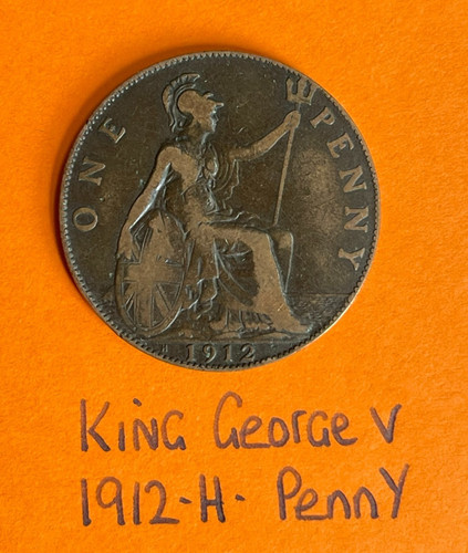 King george heaton mint - v, one