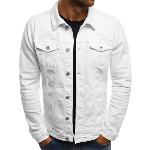 Mens denim jacket - denim, fit