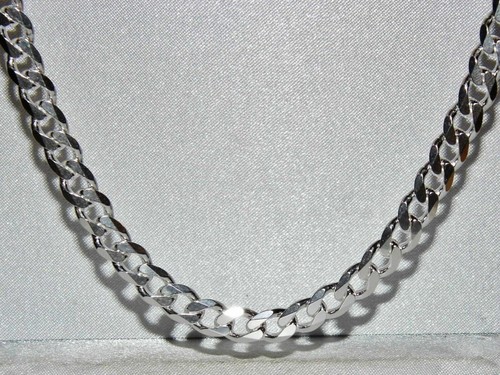 Sterling silver curb - sterling,