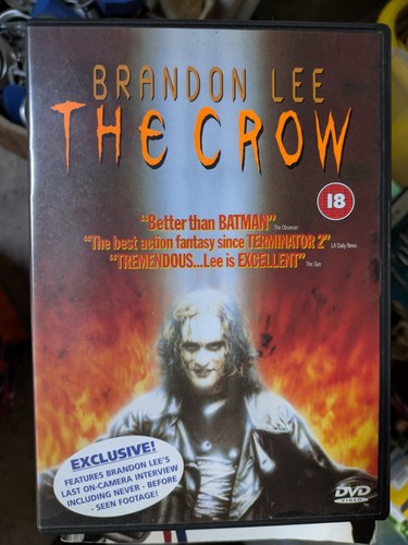 The crow dvd brandon lee - crow,