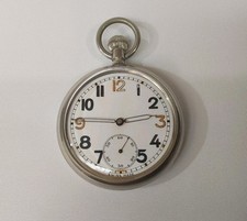 WW2 Military Pocket Watch With
