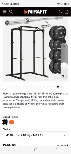 Mirafit m100 power rack - rack, –