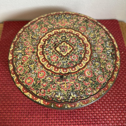 Vintage biscuits tin huntley - biscuits,