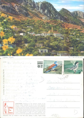 Lapithos village and mountains
