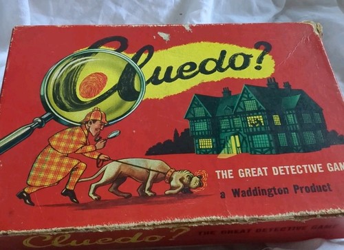 Vintage cluedo waddingtons - cluedo,