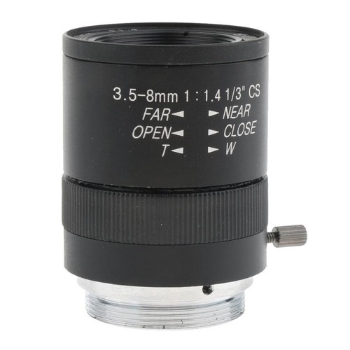 Manual iris 8mm c - 3.5-8mm, c-mount