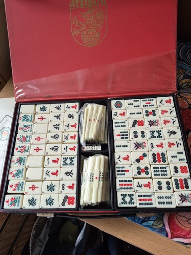Vintage john jaques mahjong - vintage,
