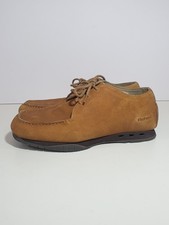 Mens Rohan Nubuck Leather Larson Walking Shoes UK Size 7 Casual Tan Driving 