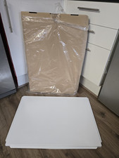 Standard Acrylic Shower /Bath  End Panel 510mm H x 800mm W - Gloss White