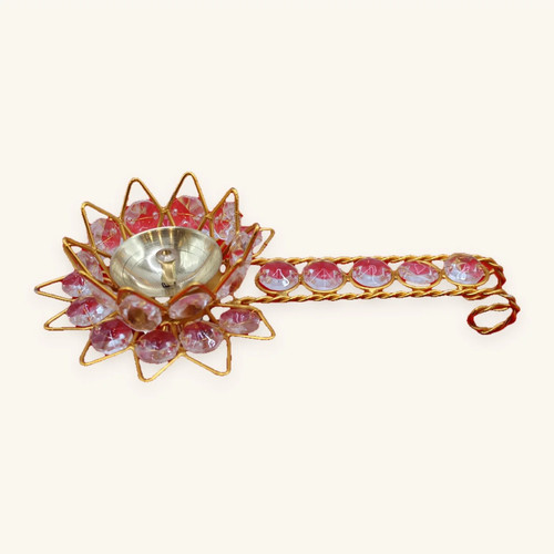 Aarti diya lotus - lotus, metal