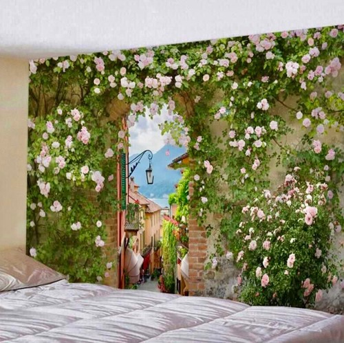 Flower wall hanging - wall,