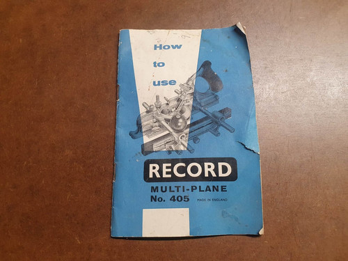 Vintage record 405 - 405, plane