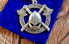 large VIKING NORDIC SHIELD AXE