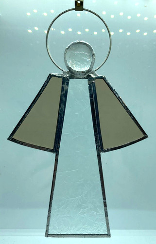 F214 stained glass suncatcher - stained,