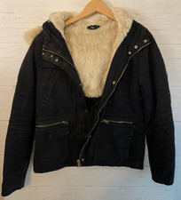 TOPSHOP Womens Black Cotton