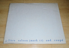 ROVER 3-LITRE (MARK II) Saloon & Coupe brochure c1963 Ref: 635A; good condition