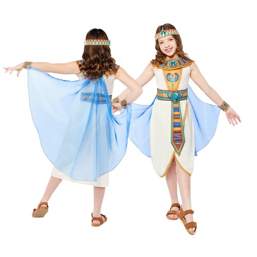 Girls egyptian deluxe costume - egyptian,