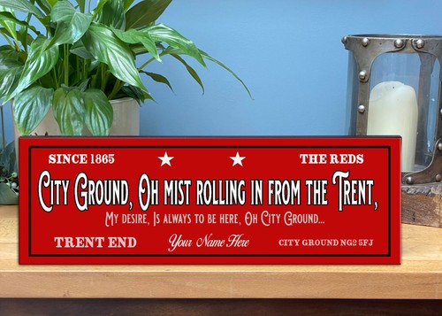 Personalised nottingham forest - personalised,