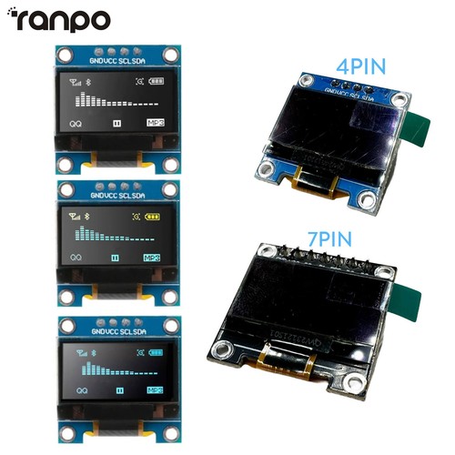 4pin 7pin iic - i2c, spi