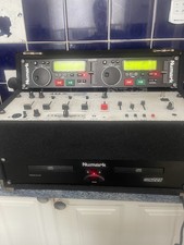 Dj Console Mixer & Double Cd Player